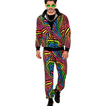 Regenboog Trainingspak Fout van Widmann koop je bij Partywinkel