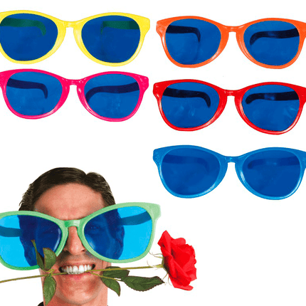 Reuzenbril 28cm van Fiestas Guirca koop je bij Partywinkel