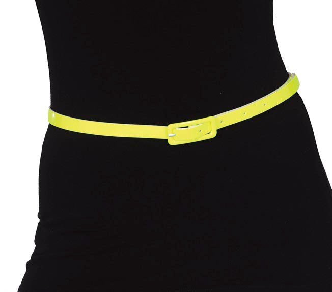 Riem Neon Geel 1,1m van Fiestas Guirca koop je bij Partywinkel