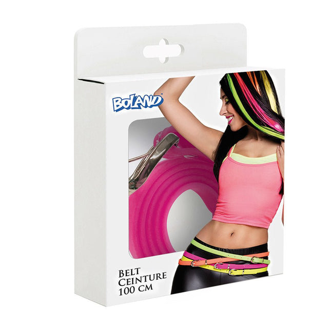 Riem Neon Roze 1,15m van Boland koop je bij Partywinkel