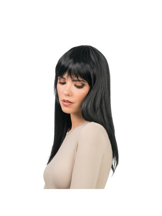 Rihanna Wig, Black, 58 cm