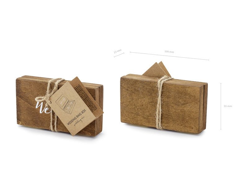 Ringen Doosje 10cm van Partydeco koop je bij Partywinkel