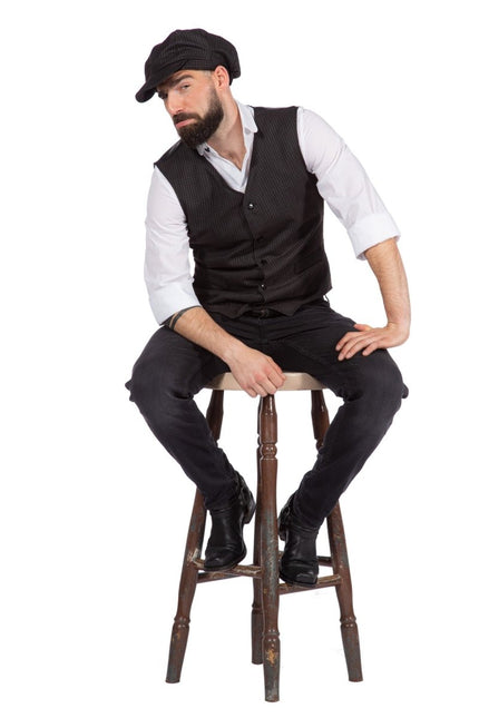 Roaring Twenties 20S Verkleedset Heren Gillet En Pet van Wilbers & Wilbers koop je bij Partywinkel