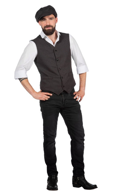 Roaring Twenties 20S Verkleedset Heren Gillet En Pet van Wilbers & Wilbers koop je bij Partywinkel