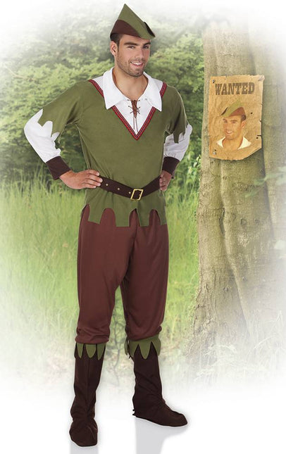 Robin Hood Kostuum Groen van Boland koop je bij Partywinkel