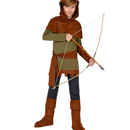 Robin Hood Kostuum Kind 5 delig van Widmann koop je bij Partywinkel