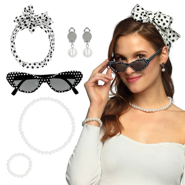 Rock N Roll 50S Accessoireset 5 delig van Boland koop je bij Partywinkel