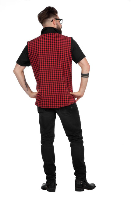 Rock N Roll 50S Blouse Heren van Wilbers & Wilbers koop je bij Partywinkel
