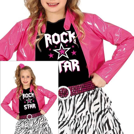 Rockstar Kostuum Meisje van Fiestas Guirca koop je bij Partywinkel