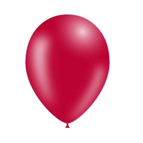 Rode Ballonnen 25cm 50st van Balloonia koop je bij Partywinkel