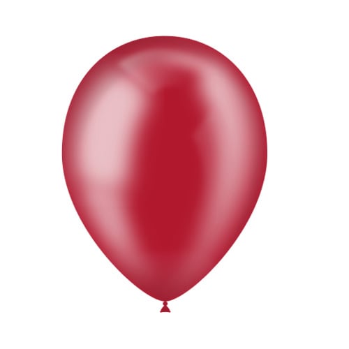 Rode Ballonnen Doorzichtig 25cm 50st van Balloonia koop je bij Partywinkel