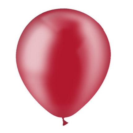 Rode Ballonnen Doorzichtig 30cm 10st van Balloonia koop je bij Partywinkel