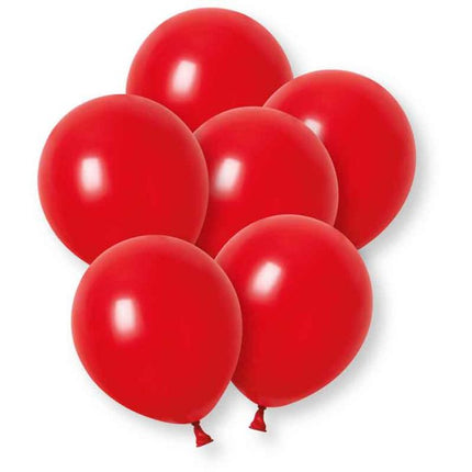 Rode Ballonnen Latex 10st 30cm van Unique koop je bij Partywinkel