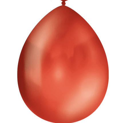 Rode Ballonnen Metallic 30cm 50st van Paper Dreams koop je bij Partywinkel