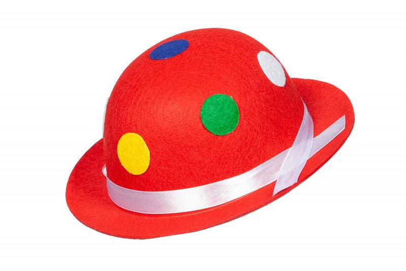 Rode Bolhoed Mini Noppen van Wilbers & Wilbers koop je bij Partywinkel