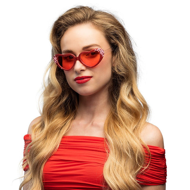 Rode Bril Love van Boland koop je bij Partywinkel