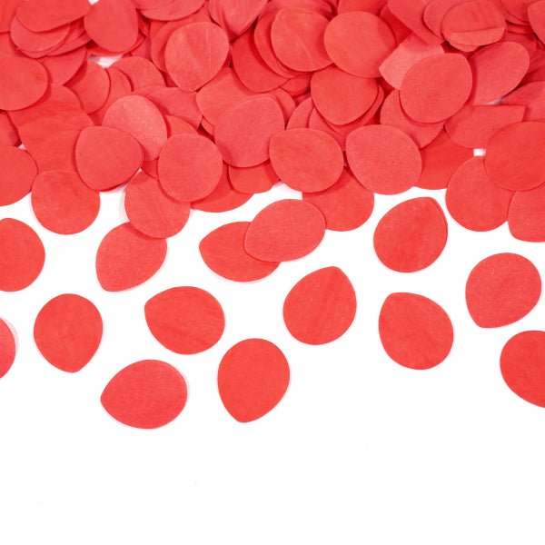 Rode Confetti Kanon Rozenblaadjes 40cm van Riethmueller koop je bij Partywinkel