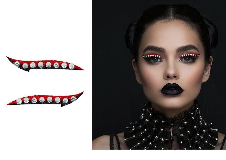 Rode Gezicht Stickers Eyeliner van Fiestas Guirca koop je bij Partywinkel