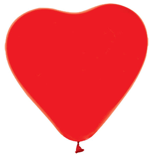 Rode Hartjes Ballonnen 30,5cm 100st van WeFiesta koop je bij Partywinkel