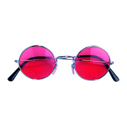 Rode Hippie Bril Glas van Widmann koop je bij Partywinkel