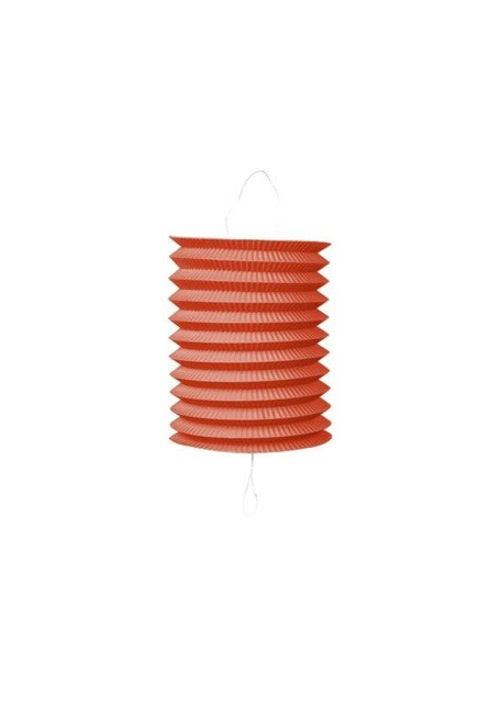 Rode Lampion Trek 16cm van WeFiesta koop je bij Partywinkel