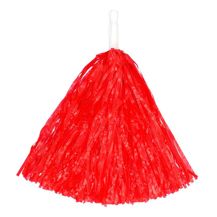 Rode Pompom 34cm van Boland koop je bij Partywinkel