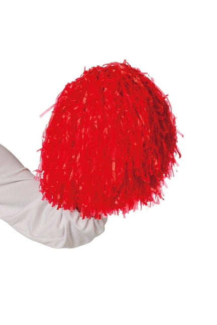 Rode Pompons Cheerleader van Wilbers & Wilbers koop je bij Partywinkel