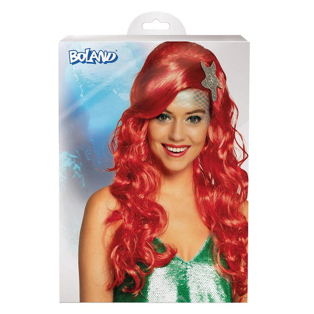 Rode Pruik Sirena van Boland koop je bij Partywinkel