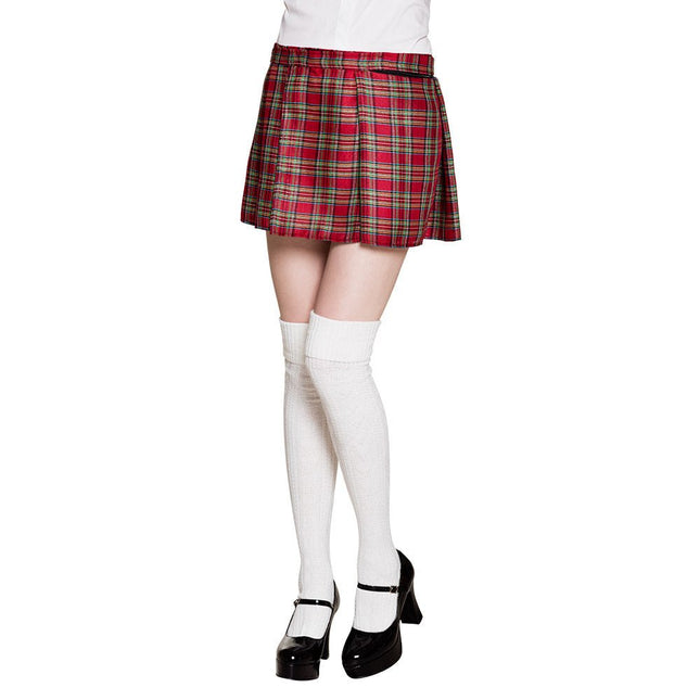 Rode Schotse Kilt van Boland koop je bij Partywinkel