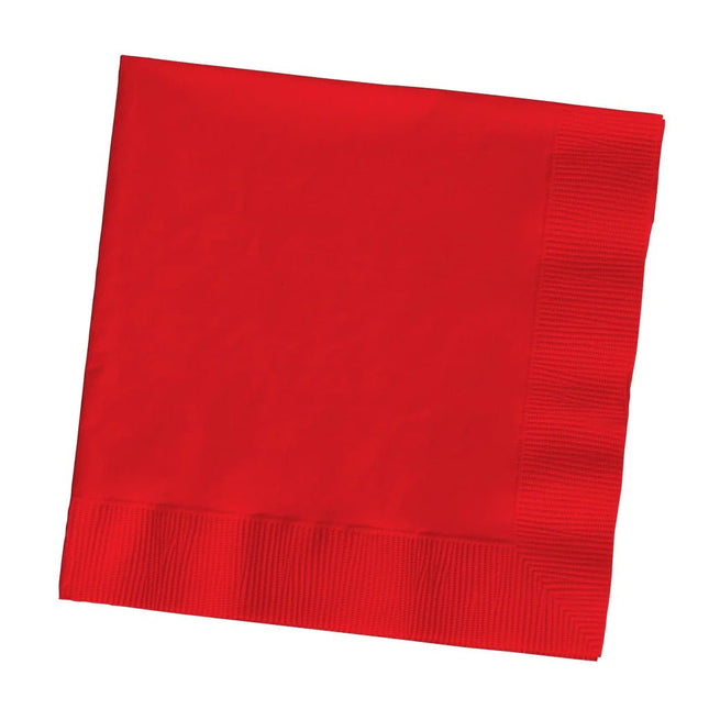 Rode Servetten 3 - Laags 41cm 25st van Creative Converting koop je bij Partywinkel