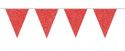 Rode Slingers Glitter 6m van WeFiesta koop je bij Partywinkel