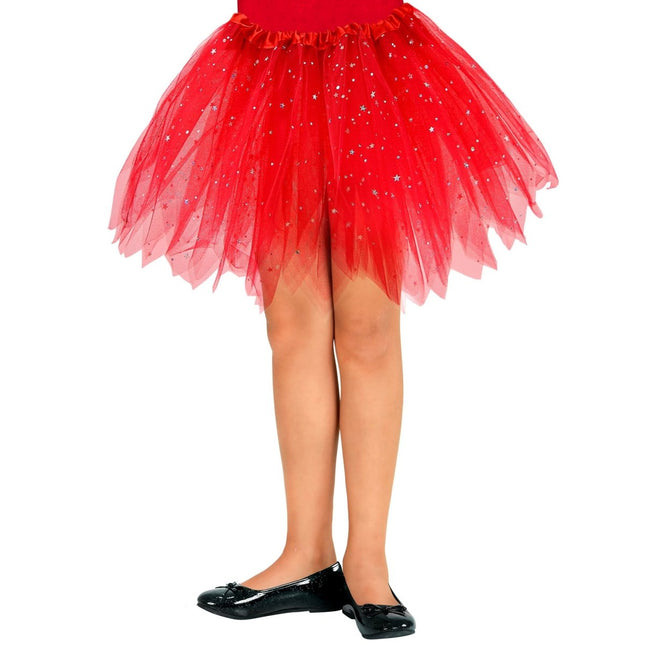 Rode Tutu Kind van Widmann koop je bij Partywinkel