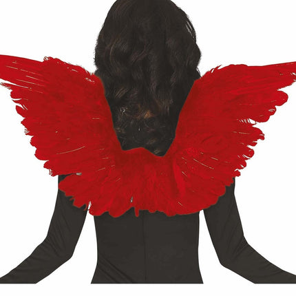 Rode Vleugels 62cm van Fiestas Guirca koop je bij Partywinkel