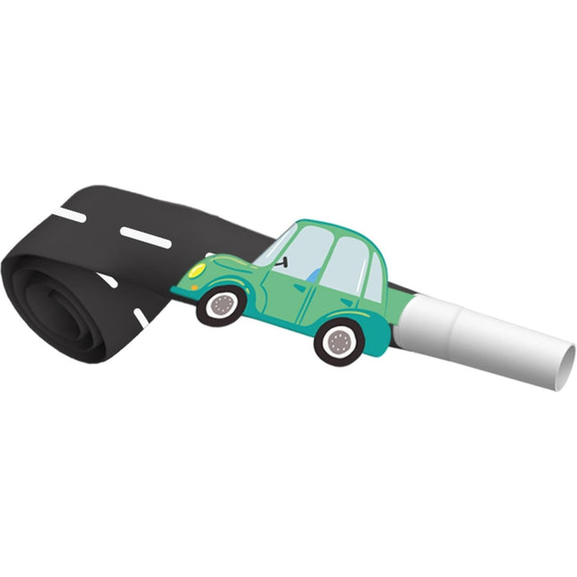 Roltongen - Wacky Wheels - 6 stuks van Folat koop je bij Partywinkel