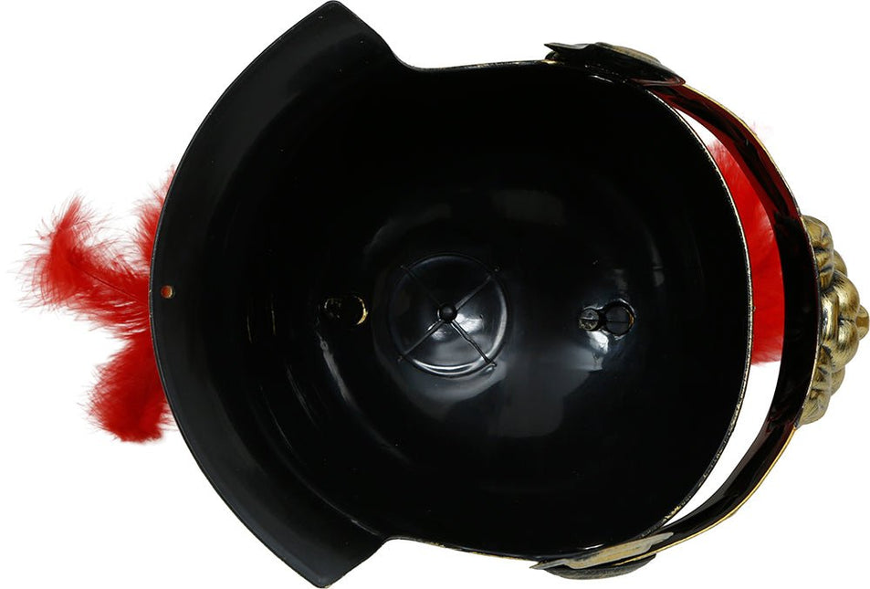 Romein Helm Rood Goud Heren van Fiestas Guirca koop je bij Partywinkel