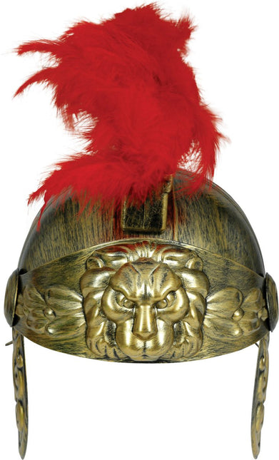 Romein Helm Rood Goud Heren van Fiestas Guirca koop je bij Partywinkel