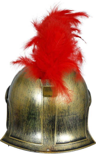 Romein Helm Rood Goud Heren van Fiestas Guirca koop je bij Partywinkel