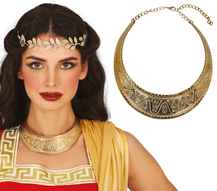 Romein Ketting Goud van Fiestas Guirca koop je bij Partywinkel