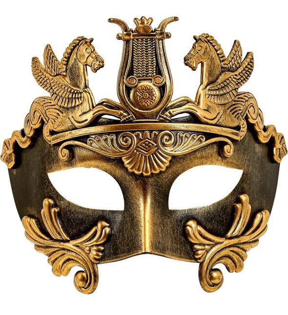 Romein Oogmasker Goud Zwart van Widmann koop je bij Partywinkel