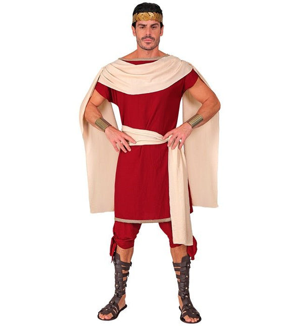 Romeins Kostuum Heren Rood Traditioneel van Widmann koop je bij Partywinkel