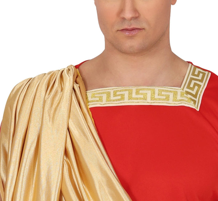 Romeins Kostuum Rood Heren van Fiestas Guirca koop je bij Partywinkel