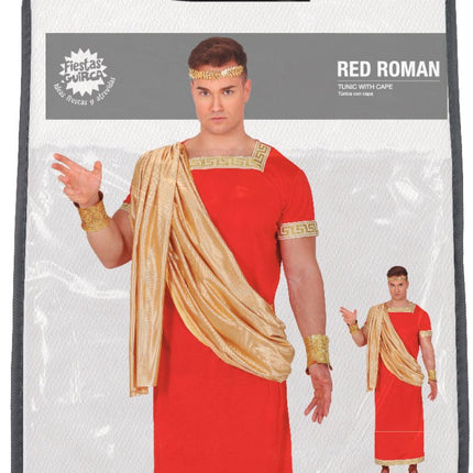 Romeins Kostuum Rood Heren van Fiestas Guirca koop je bij Partywinkel