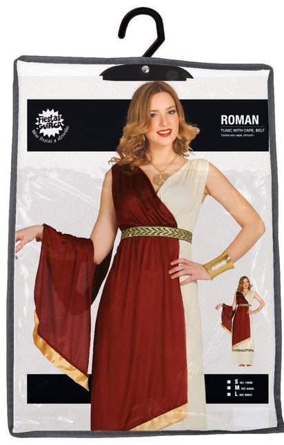 Romeinse Jurk Rood Dames van Fiestas Guirca koop je bij Partywinkel