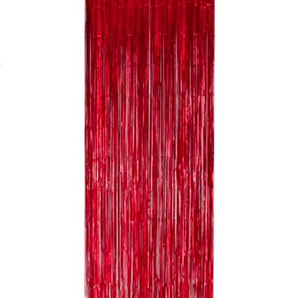 Rood Deurgordijn Folie 2,4m van WeFiesta koop je bij Partywinkel
