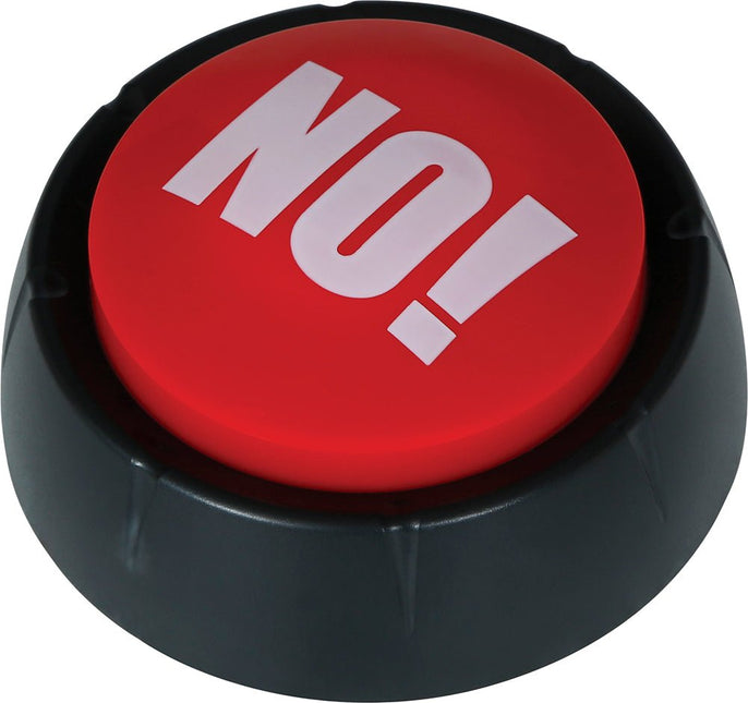 Rood Groene Button Yes! No! 9cm 2st van Fiestas Guirca koop je bij Partywinkel