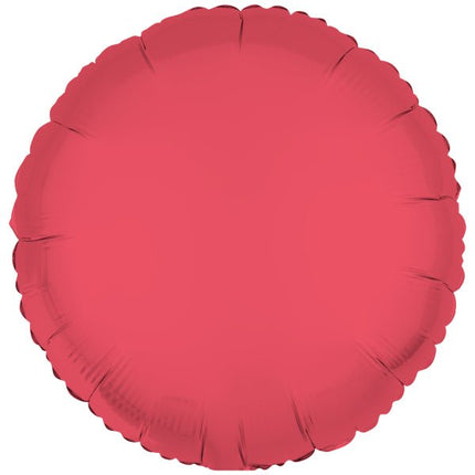 Rood Helium Ballon Neon Leeg 43cm van Riethmueller koop je bij Partywinkel