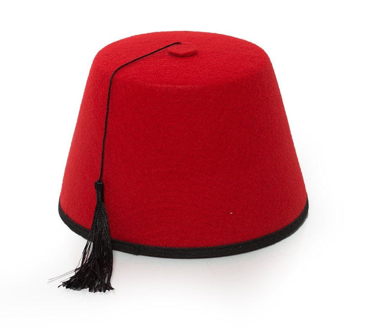 Rood Hoed Fez van Partychimp koop je bij Partywinkel