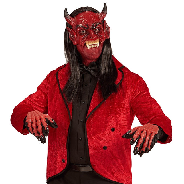 Rood Masker Duivel van Widmann koop je bij Partywinkel