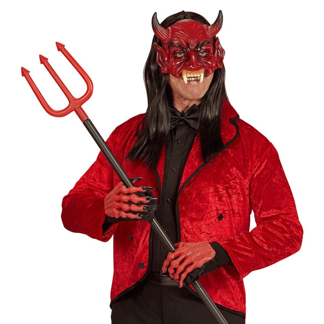 Rood Masker Duivel van Widmann koop je bij Partywinkel