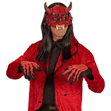 Rood Masker Duivel van Widmann koop je bij Partywinkel